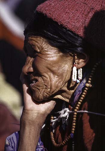 Woman at Festival, Ladakh, India